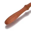 cuchara herramienta para fusion derretir cera para sellos vintage mango madera 111x30mms dorado 1
