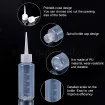 frasco pu 40ml envase cuentagotas gotero para liquidos tintas set x12 pipetas embudos 3