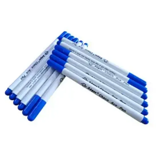 marcador rotulador para tela borrable al agua modista costura chako ace pen color azul 0