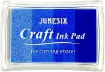 almohadilla tinta al agua para sellos ink pad junesix degrade tonos azules 0