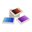 almohadilla tinta al agua para sellos ink pad junesix degrade tonos purpura 1