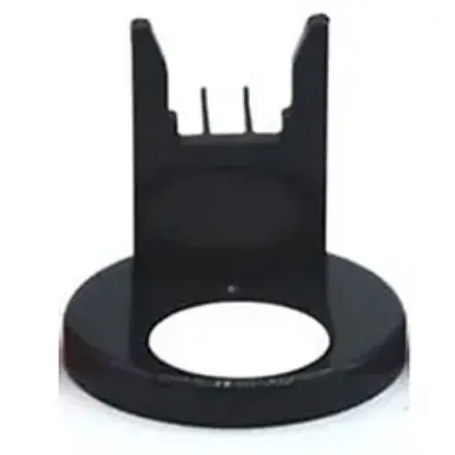 soporte plastico para pistola silicona chica puntero corto 88x85mms color negro 0