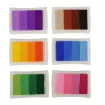 almohadilla tinta al agua para sellos ink pad junesix degrade tonos violeta 9