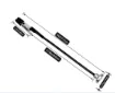 set 10 pinzas cocodrilo clip metalicos magneticos 12 5cms 4