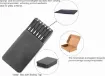 set 10 pinzas cocodrilo clip metalicos magneticos 12 5cms 5