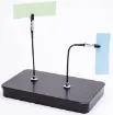 set 8 pinzas cocodrilo clip metalicos magneticos 12 5cms caja metalica 4