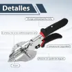 tijera cortador ingletes ajustable manual corta angulos 45 135 grados 9
