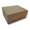 caja rectangular pino tapa mdf bisagras medida 22x18x10cms 0