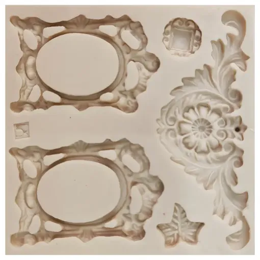 molde silicona para resina masas modelo marcos medida 10x10cms 0
