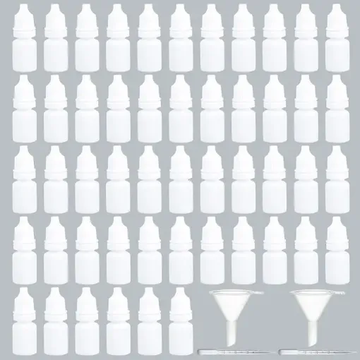 frasco 3ml envase cuentagotas gotero x3ml 18x44mms blanco set x10 unidades 0