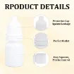 frasco 3ml envase cuentagotas gotero x3ml 18x44mms blanco set x10 unidades 2