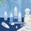 frasco 10ml envase cuenta gotas gotero x10ml 21x51mms blanco set x10 unidades 3