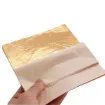 hojas para dorado la hoja pan oro 14x14cms por 100 unidades 2