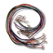 cordon encerado 2mms 45cms cadena broche por 10 unidades multicolor 0