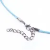 cordon encerado 2mms 45cms cadena broche por 100 unidades multicolor 1