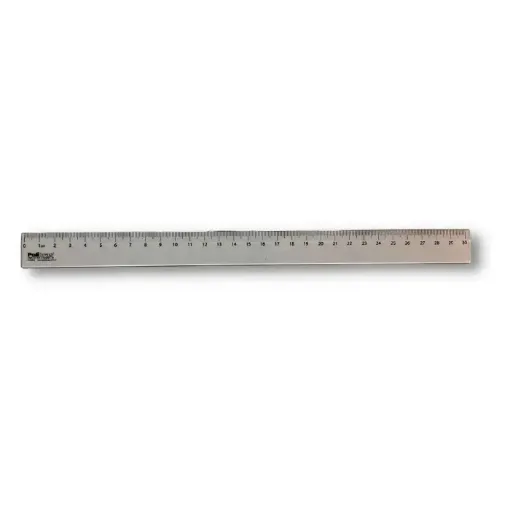 regla acrilico medida 30cms transparente 0