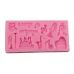 molde silicona para masas cocina reposteria modelo musica medida 112x56x8mm 1