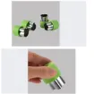 set 12 cortantes mini acero inoxidable para gallets masas x12 formas medida 25x40mms 2