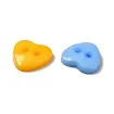 botones acrilico 14x3mm forma corazon colores surtidos por 25 unidades 1