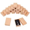 caja carton gamuza 8x5x3cms color kraft por 24 unidades 0