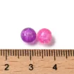 cuentas abalorios para bijouterie vidrio craquelado esfera 8mms x500grs 1500 unidades multicolor 1