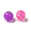 cuentas abalorios para bijouterie vidrio craquelado esfera 8mms x500grs 1500 unidades multicolor 2