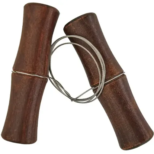 herramienta cortador alambre acero mangos madera barnizado para masas ceramica 87mms 0