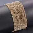 cadena strass cristal fondo base plateada 2mms ss6 por 9 metros 5