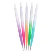 set 5 herramientas dobles para modelado punta goma bolillos 14cms 3