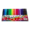 marcadores escolares finos foska estuche 24 colores 0