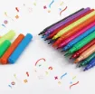 marcadores escolares finos foska estuche 24 colores 2