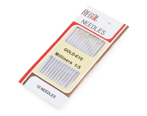 set 12 agujas coser bordar 1 5 regal ojo dorado x12 0
