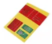 set 25 agujas libro indio needle book x25 agujas diferentes 1 enhebrador 2