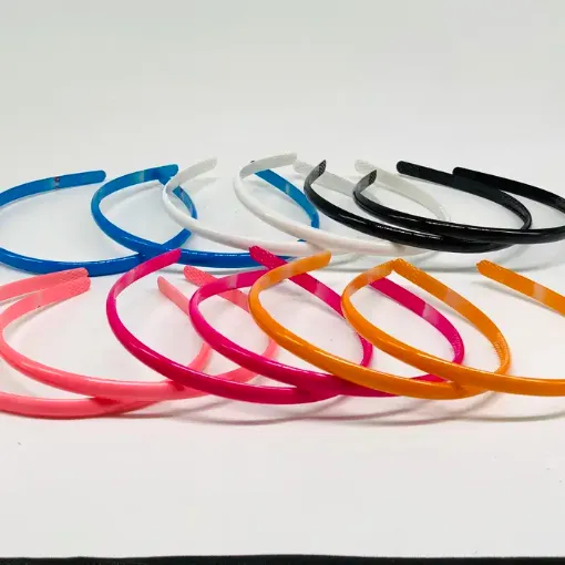 tiara lisa fina vincha 13x0 8cms varios colores 0