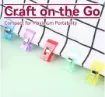 clip plastico colores traslucidos scrapbooking 33x11mms por 5 unidades colores surtidos 2