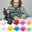 clip plastico colores traslucidos scrapbooking 32x30mms por unidad 2