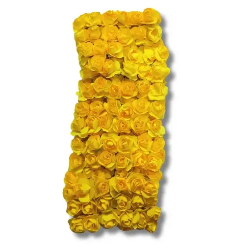 ramito rositas mini papel alambre x144 unidades color amarillo 0