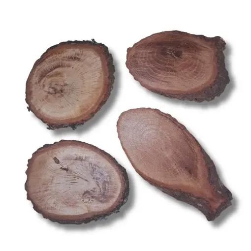 rodaja tronquito madera roble nacional 16 20cms aprox por unidad 0