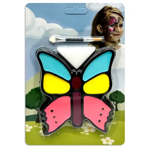 pintura corporal para rostro face painting set mariposa 0