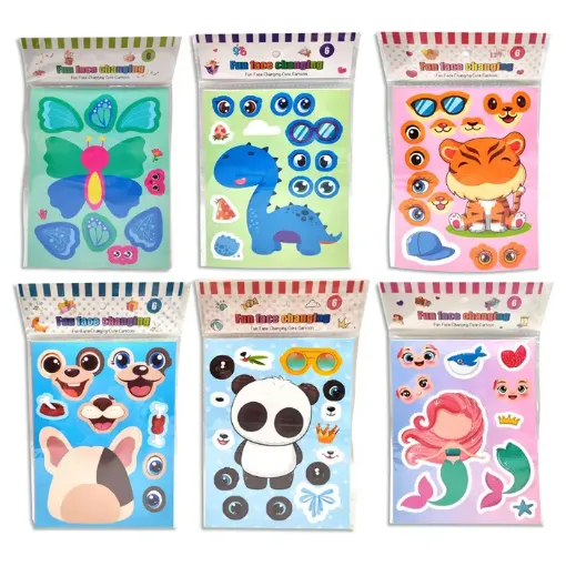 sticker adhesivo 16x17cms motivos infantiles 0