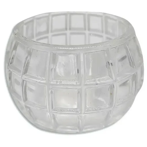 florero pecera vidrio 6 5x8cms square 0