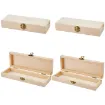 caja madera pino bisagras medida 209x80x37mms broche 0