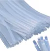 silicona barra transparente fina para pistola caliente x10 unidades 18cms largo 2
