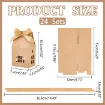 caja carton casa calada medida 7 2x5 2x12 5cms color kraft por unidad 1
