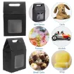 caja carton kraft armable visor medida 9 8x6x15cms color negro por unidad 2