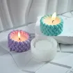 molde silicona para resina velas modelo portavelas nudos medida 63x34x100mms 0