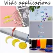 set 4 moldes silicona para resina epoxi lunas fases lunares accesorios 2