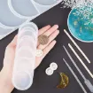 set 4 moldes silicona para resina epoxi lunas fases lunares accesorios 4
