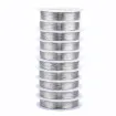 alambre blando cobre para bijouterie 0 30mms rollo 25mts color plata 3