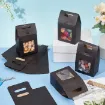caja carton kraft armable visor medida 9 8x6x15cms color negro x28 unidades 5